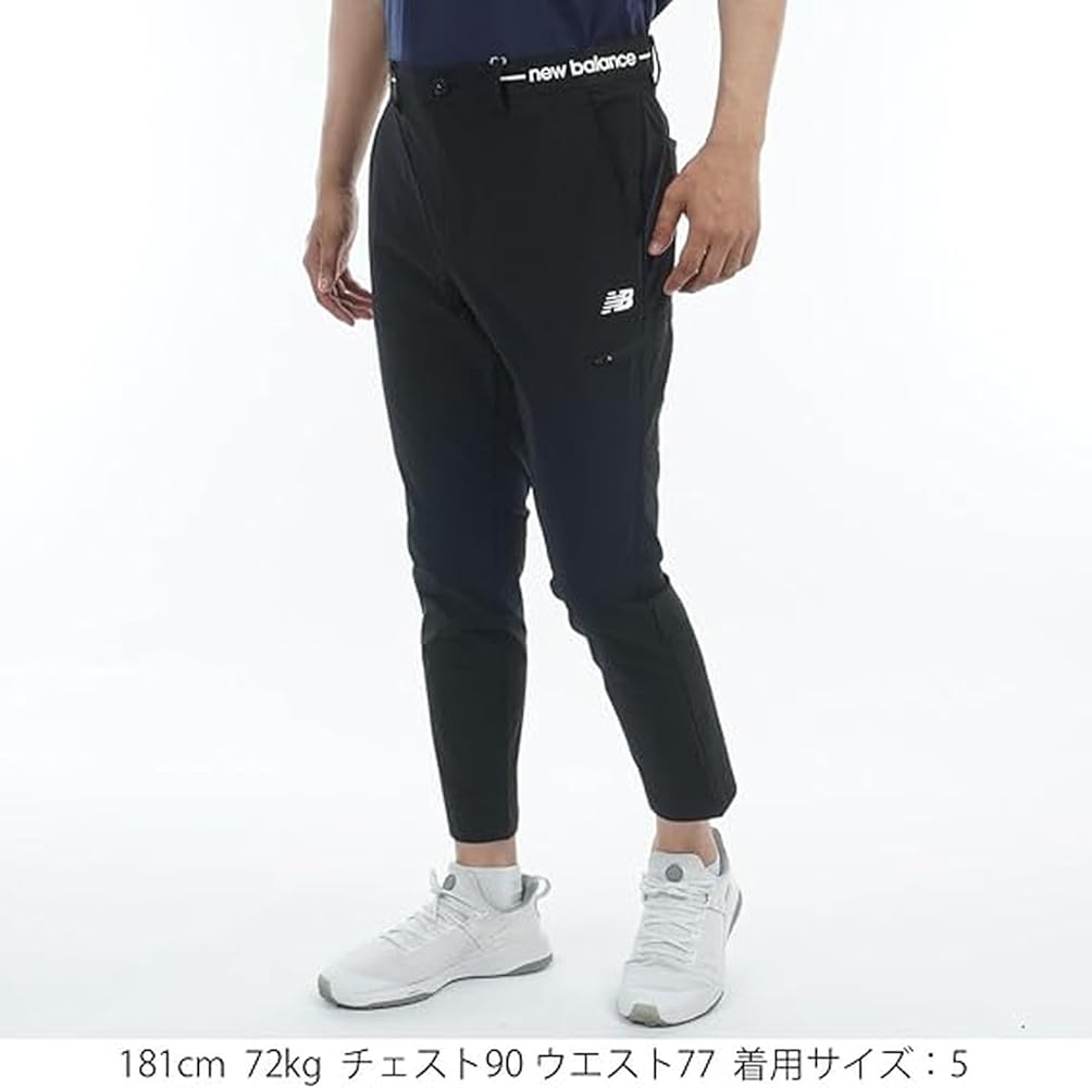 【New Balance】春夏 ウエストゴム吸汗速乾ストレッチ クロップドパンツ 接触冷感 UV 4WAYストレッチ クロップドパンツ (MENS) | new